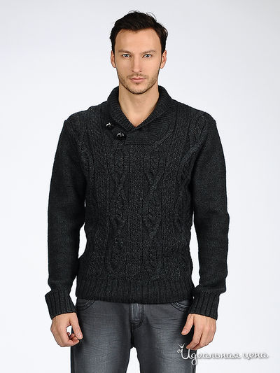 Джемпер Park&Finemekker, цвет цвет темно-серый