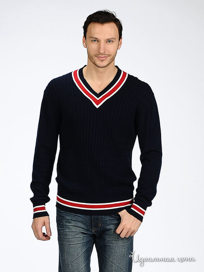 Джемпер Park&Finemekker, цвет цвет темно-синий