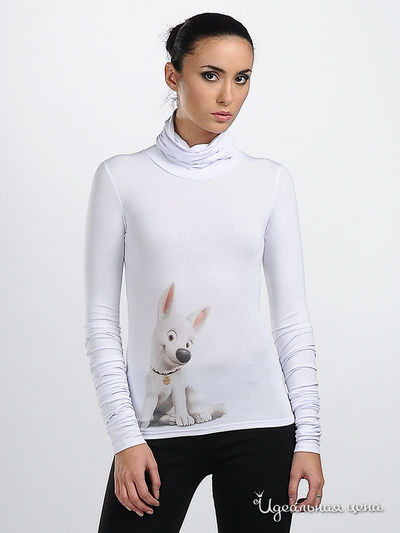 Водолазка Adzhedo, цвет цвет белый