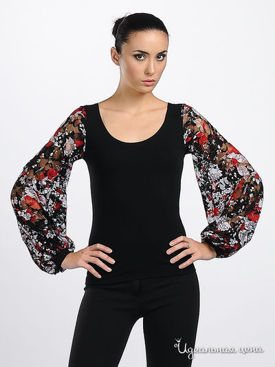 Блуза Adzhedo, цвет цвет черный