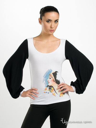 Блуза Adzhedo, цвет цвет черный / белый