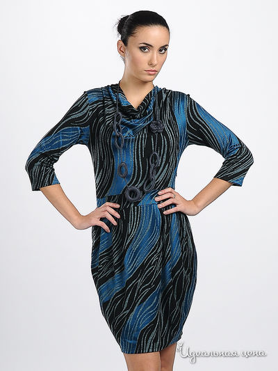 Платье Adzhedo, цвет цвет черный / синий