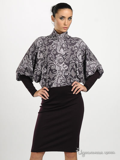 Платье Adzhedo, цвет цвет баклажановый