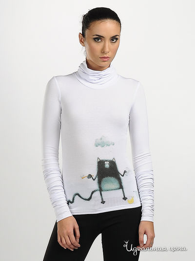 Водолазка Adzhedo, цвет цвет белый