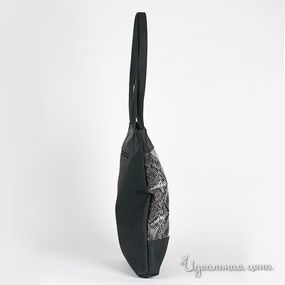 Сумка Savio, цвет цвет черный / белый / бордовый