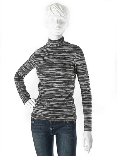 Водолазка Ginger, цвет цвет серый / черный