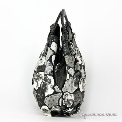 Сумка Savio, цвет цвет черный / белый