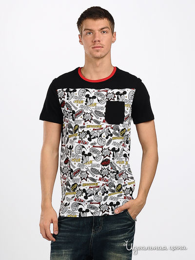 Футболка Disney, цвет цвет черный / мультиколор