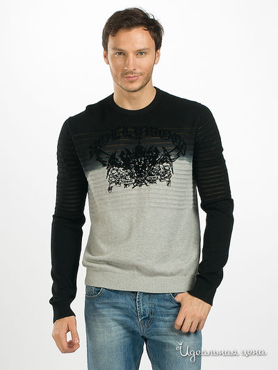 Джемпер Tom Farr, цвет цвет черно-серый