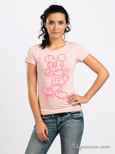 Футболка Disney, цвет цвет розовый