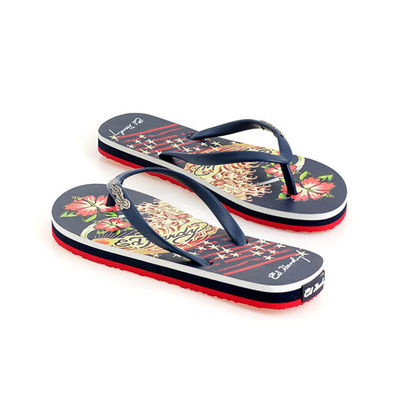 Вьетнамки Ed Hardy, цвет цвет морской