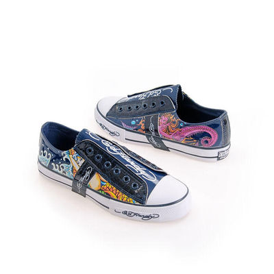 Кеды Ed Hardy, цвет цвет синий