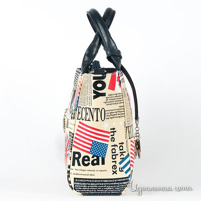 Сумка Savio, цвет цвет синий / бежевый