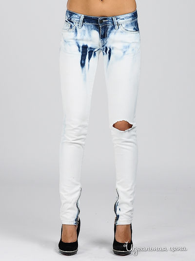 Джинсы Sexy woman&Northland, цвет цвет бело-синий