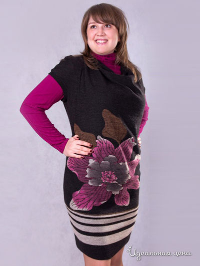 Блузка Wisell, цвет цвет черный