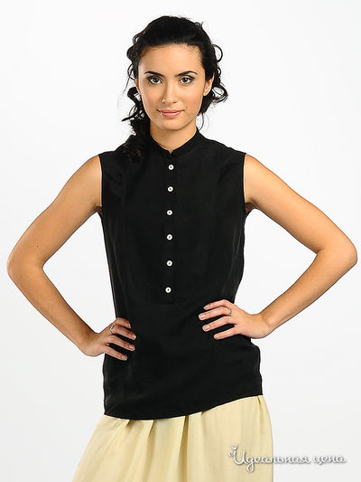 Блузка Pallari, цвет цвет черный