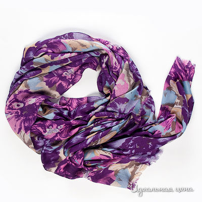 Палантин Laura Biagiotti шарфы, цвет цвет фиолетовый