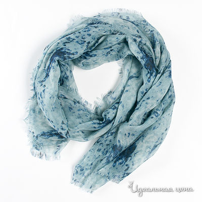 Палантин Laura Biagiotti шарфы, цвет цвет голубой
