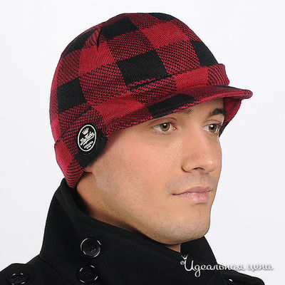 шапка De Kuba, цвет цвет черный / красный