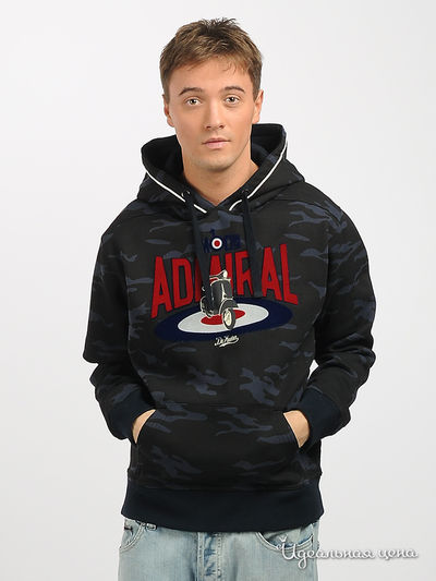 Толстовка De Kuba, цвет цвет черный / синий