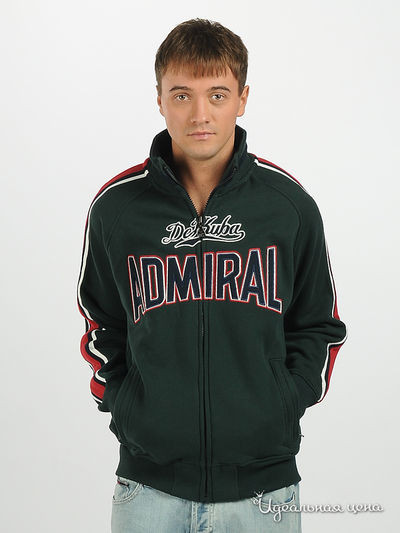 Толстовка De Kuba, цвет цвет зеленый