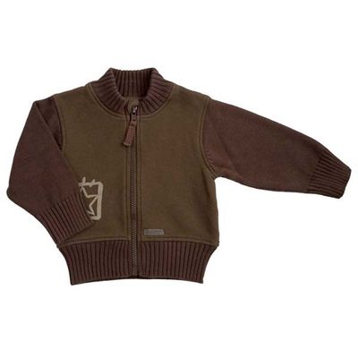 Кофта Kushies, цвет цвет шоколадный