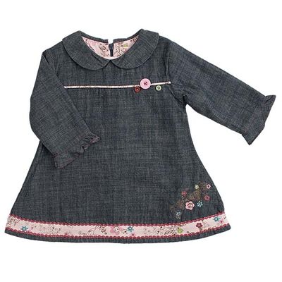 Платье Kushies, цвет цвет джинсовый