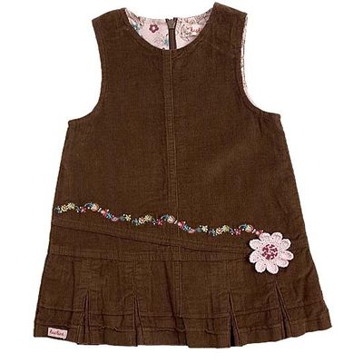 Сарафан Kushies, цвет цвет шоколадный