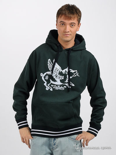 Толстовка De Kuba, цвет цвет зеленый