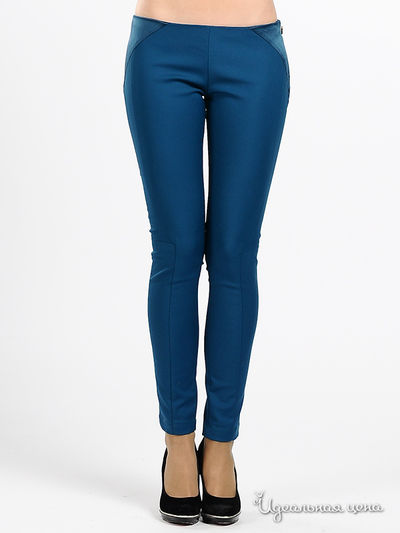 Брюки Silvian Heach, цвет цвет темно-бирюзовый