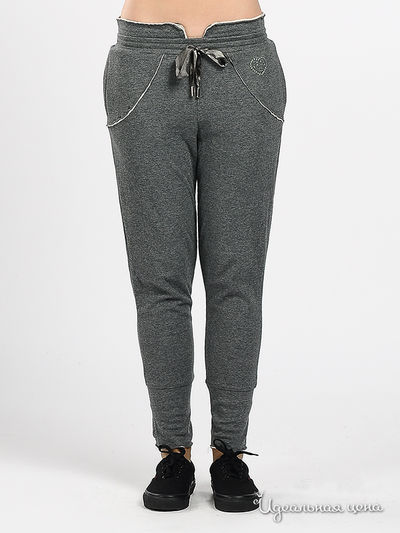 Брюки Fracomina, цвет цвет темно-серый