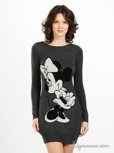 Платье Silvian Heach, цвет цвет темно-серый