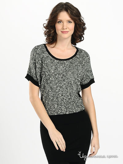 Платье Silvian Heach, цвет цвет черный / белый