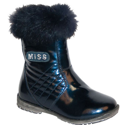 Полусапоги Gulliver, цвет цвет темно-синий