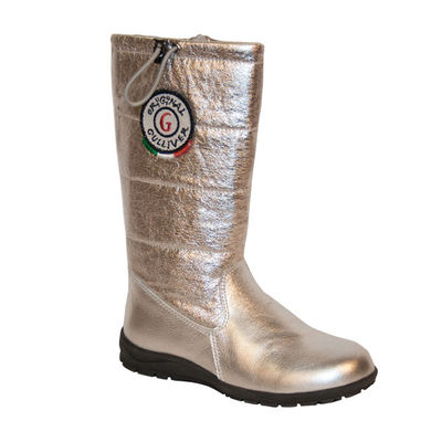 Сапоги Gulliver, цвет цвет серебристый