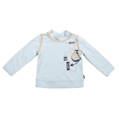 Футболка Gulliver, цвет цвет голубой