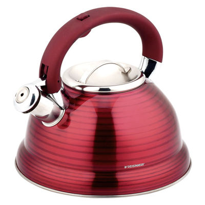Чайник Vissner, цвет цвет красный