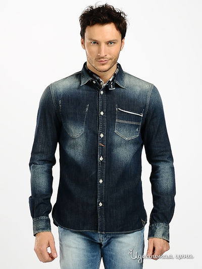 Сорочка Take Two, цвет цвет синий