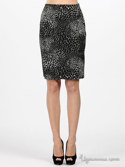 Юбка Remix, цвет цвет серый / черный