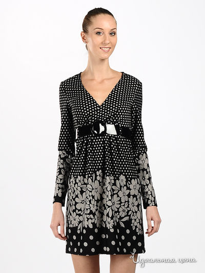Платье Remix, цвет цвет черный / серый