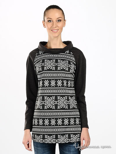 Туника Remix, цвет цвет серый / белый