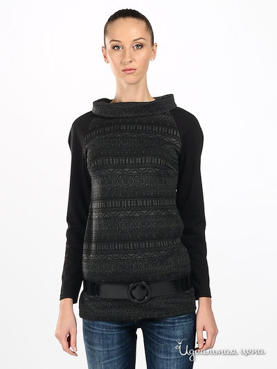 Туника Remix, цвет цвет черный / серый