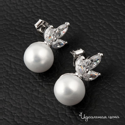 Серьги Chantalle, цвет цвет белый