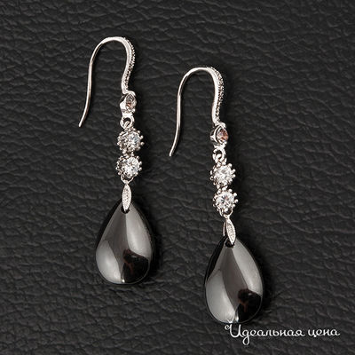 Серьги Chantalle, цвет цвет черный