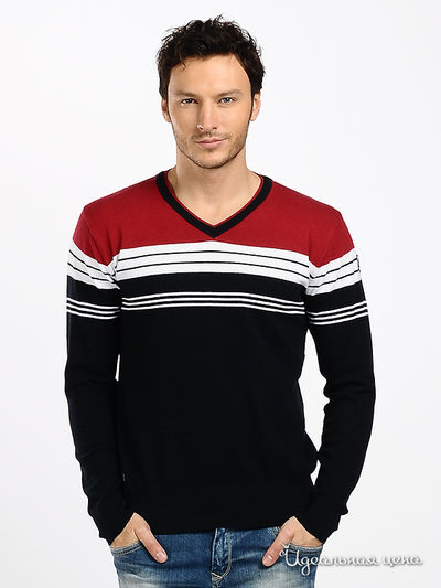 Джемпер Marville, цвет цвет синий / красный