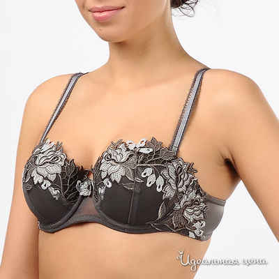 Бюстгальтер Linga Dore, цвет цвет темно-серый