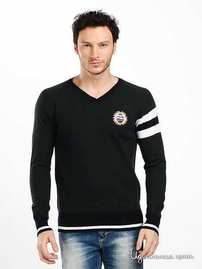 Джемпер Marville, цвет цвет темно-зеленый