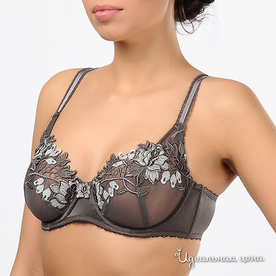 Бюстгальтер Linga Dore, цвет цвет темно-серый
