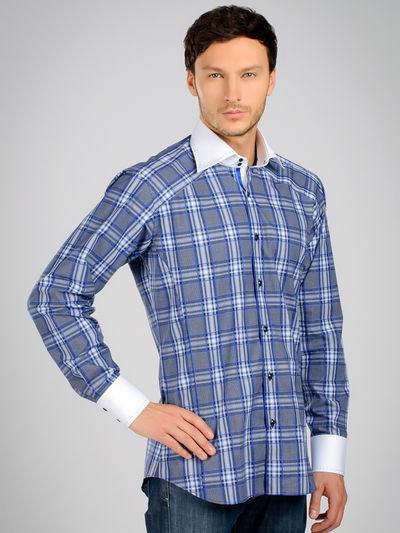 рубашка Jess France, цвет цвет синий