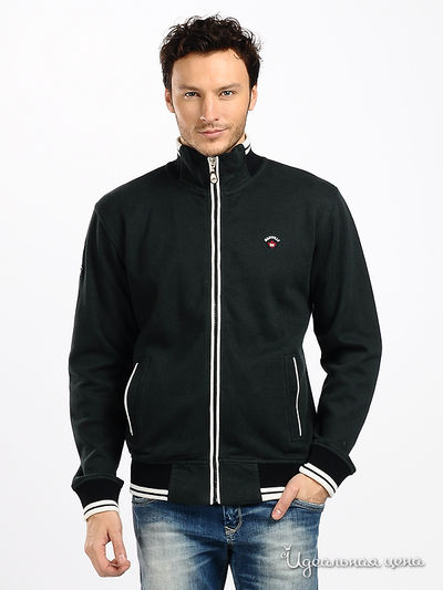 Толстовка Marville, цвет цвет зеленый